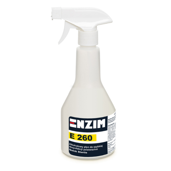 Płyn do dezynfekcji stołów, blatów, klamek, poręczy, zabawek Sterile Enzim 0,5 L